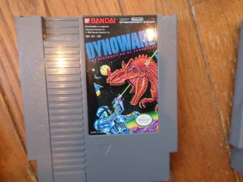 Nintendo NES DYNOWARS The DESTRUCTION OF SPONDYLUS Game Only