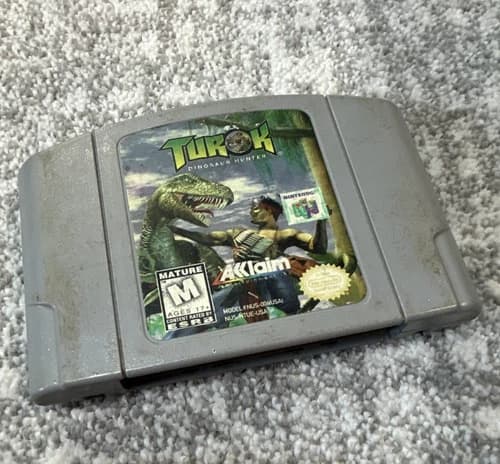 Turok: Dinosaur Hunter Nintendo 64 N64 - Acclaim - M Mature - NTSC-U/C