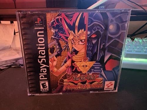 Yu-Gi-Oh Forbidden Memories (Sony PlayStation 1, 2002) PS1 CIB COMPLETE