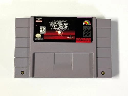 Warlock (Super Nintendo Entertainment System SNES, 1995) *Cartridge Only*