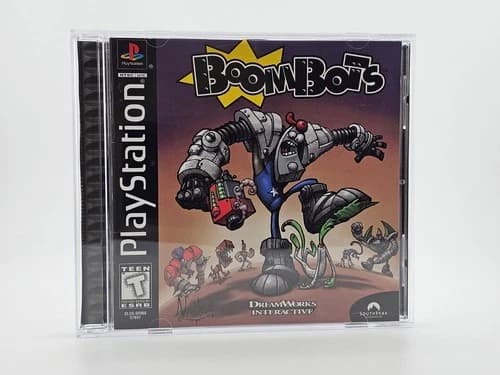 Sony Playstation 1 PS1 BoomBots CIB Cleaned & Tested