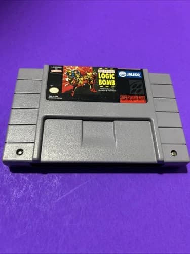 Operation Logic Bomb (Super Nintendo SNES, 1993)