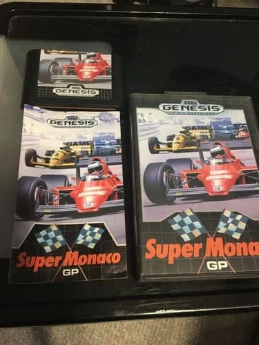 Super Monaco GP (Sega Genesis, 1990) Complete Tested Works