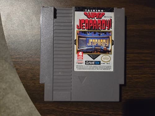 Super Jeopardy (Nintendo Entertainment System, 1991) NES