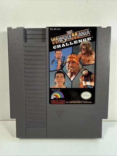 WWF WrestleMania Challenge -- NES Nintendo Original Authentic Game