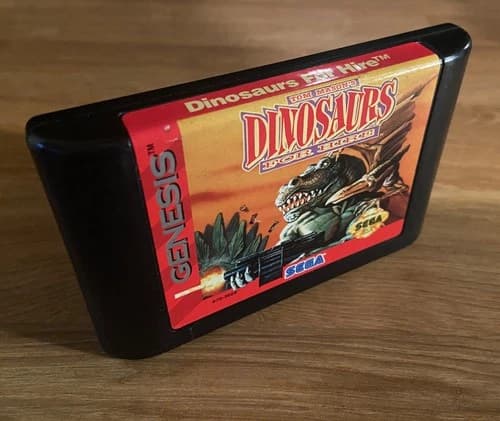1993 Sega Genesis Dinosaurs For Hire Game Cartridge Only