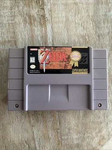 The Legend of Zelda: A Link to the Past Authentic 1992 Super Nintendo SNES