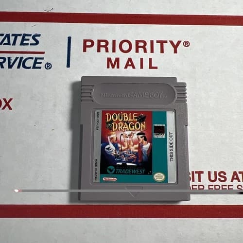 Double Dragon (Nintendo Game Boy, 1990) - NR MINT - SAME DAY SHIP - WARRANTY