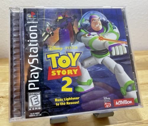 PS1 Playstation 1999 - Toy Story 2 CIB Complete Black Label Tested & Working!