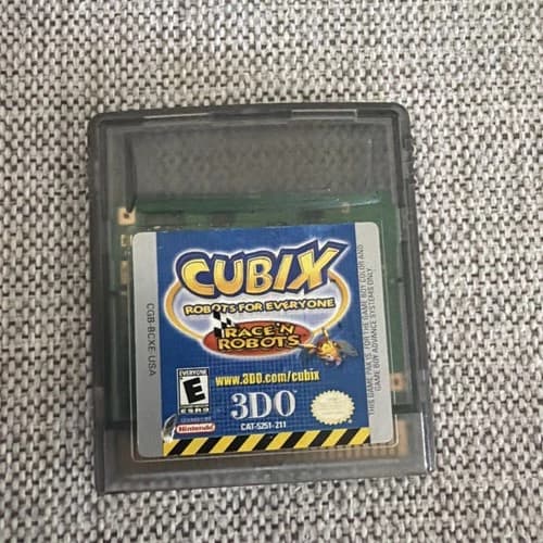 Cubix: Robots for Everyone -- Race 'N Robots Nintendo Game Boy Color