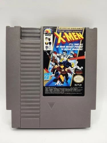 The Uncanny X-Men (Nintendo Entertainment System 1989) NES Authentic Tested Mint