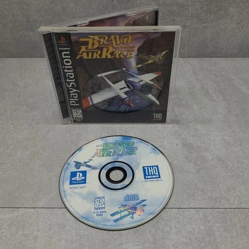 Bravo Air Race Sony PlayStation 1 1997 Complete With The Manual - Tested