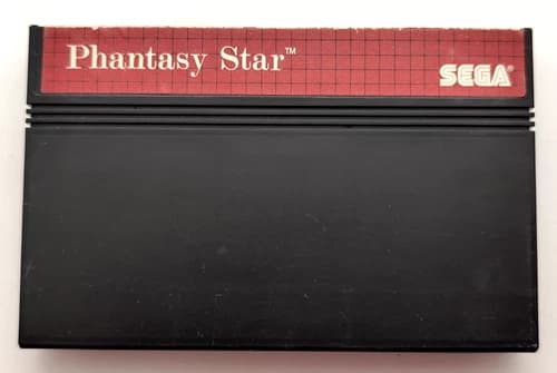 Phantasy Star (Sega Master System SMS, 1988) *Cart Only* Authentic Tested Saves!