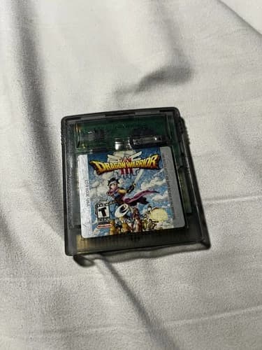 Dragon Warrior III Nintendo Game Boy Color, 2001, Authentic Cartridge