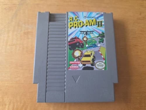 R.C. Pro-Am II Nintendo Entertainment System 1992 NES Working Genuine Rare Cart