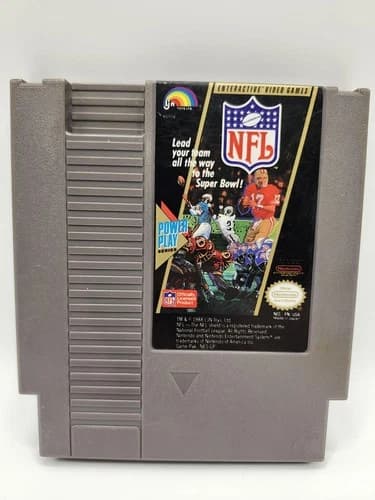 NFL Football (Nintendo Entertainment System NES, 1988) Tested Rare Mint Retro