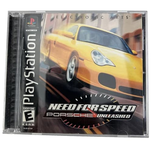 Need For Speed Porsche Unleashed Sony PlayStation 1 PS1 Complete With Manual CIB