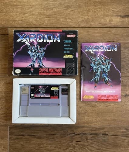Xardion (Super Nintendo Entertainment System, 1992) CIB