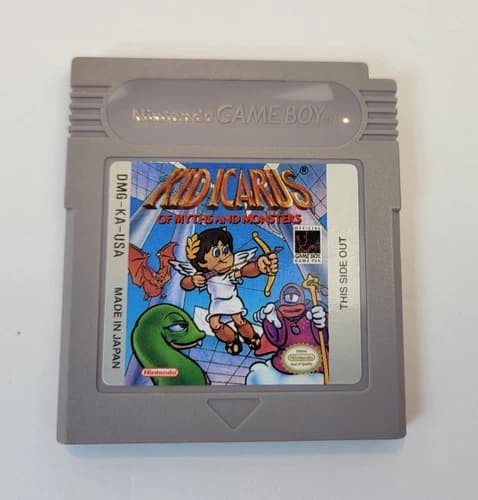Kid Icarus: of Myths and Monsters (Nintendo Gameboy, 1991) Authentic, Tested