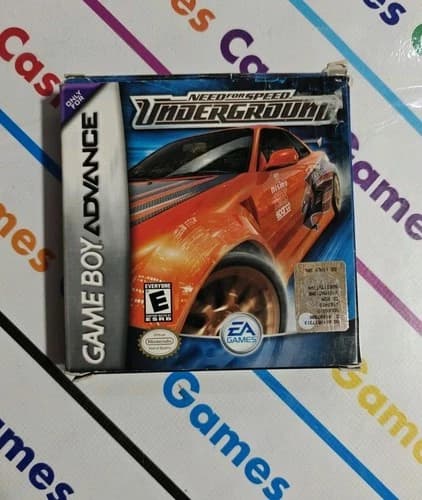 NEED FOR SPEED UNDERGROUND NINTENDO GAME BOY ADVANCE GBA NTSC-USA