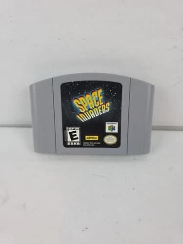 Space Invaders (Nintendo 64, 1999) Authentic N64 Game Cartridge Only Tested