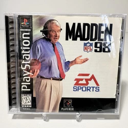 Madden NFL 98 Playstation 1 PS1 Complete CIB Tested Fast Shipping