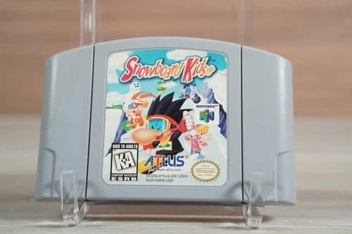 Snowboard Kids - Nintendo 64 N64 - Authentic Cartridge Only - Excellent