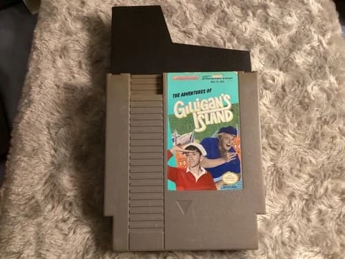 Good cond. Nintendo NES The Advenures of Gilligan's Island cartridge only works