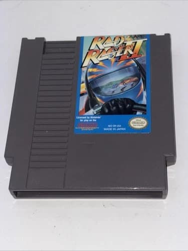 Rad Racer II 2 Nintendo NES (1990) Game Cartridge ONLY Tested Works