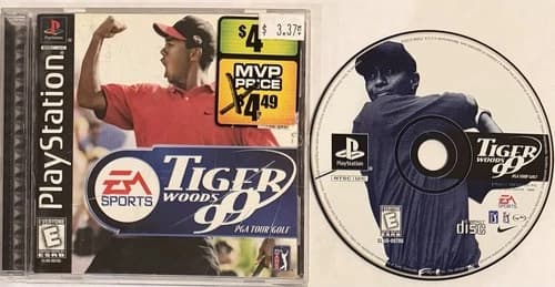 Tiger Woods 99 PGA Tour Golf (PlayStation 1, PS1) COMPLETE!! | CIB | M1503