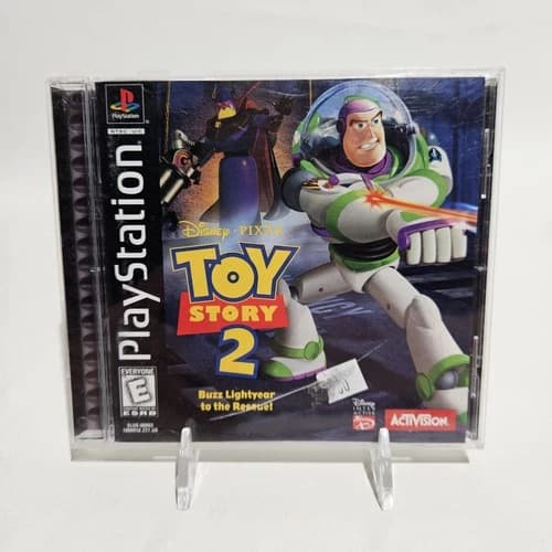 Toy Story 2: Buzz Lightyear to the Rescue (PlayStation 1 PS1, 1999) Complete