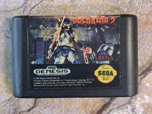 Predator 2 - Sega Genesis *TESTED*