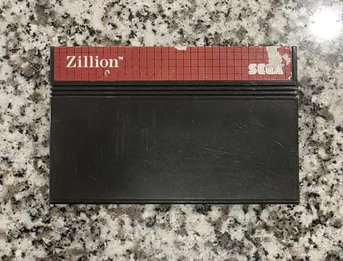 Zillion SEGA Master System! Cart Only! Works Great!
