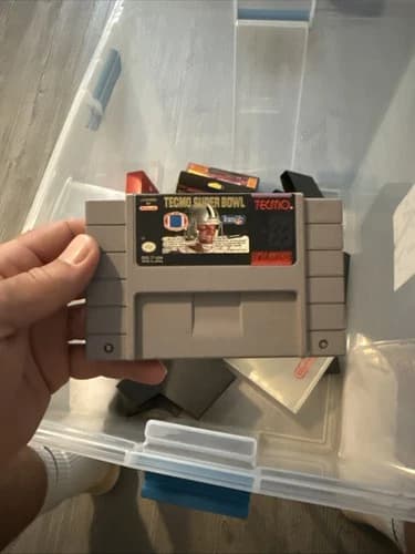 Tecmo Super Bowl SNES Nintendo Edition
