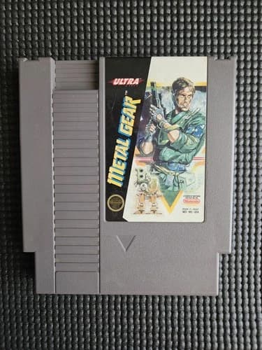 Metal Gear Nintendo NES Game Cartridge NTSC-U/C (US/Canada)