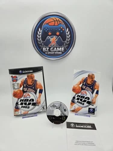 NBA Live 2003 Nintendo GameCube Complete In Box CIB