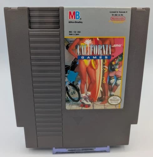 California Games (Nintendo Entertainment System, NES, 1989) - Authentic - Tested