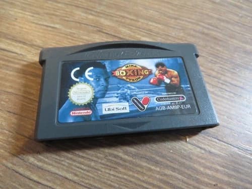 Mike Tyson Boxing Nintendo Game Boy Advance cartridge