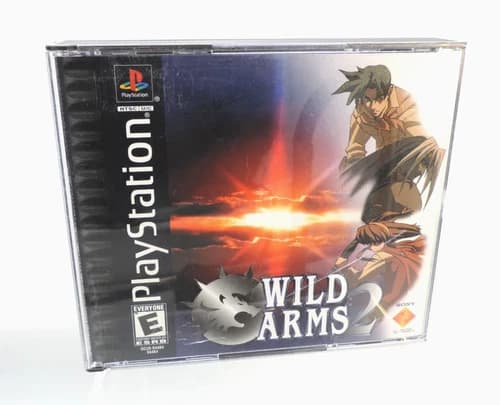 Wild Arms 2 PS1 (Sony PlayStation 1, 2000)