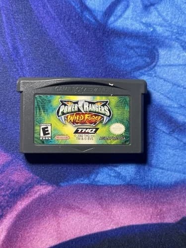 Power Rangers Wild Force - Game boy Advance - Authentic Cartridge Only - Tested