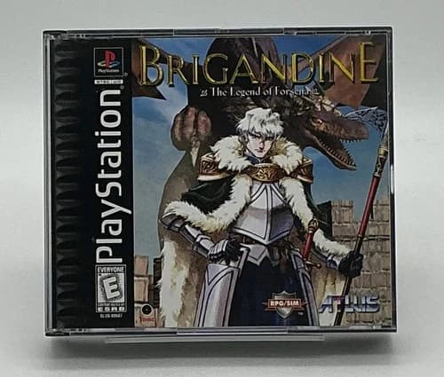 Brigandine: The Legend of Forsena - Playstation PS1 Complete CIB