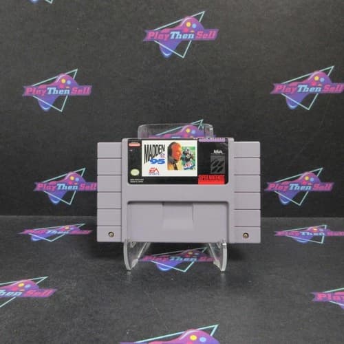 Madden NFL 95 Super Nintendo SNES - Cart Only Excellent