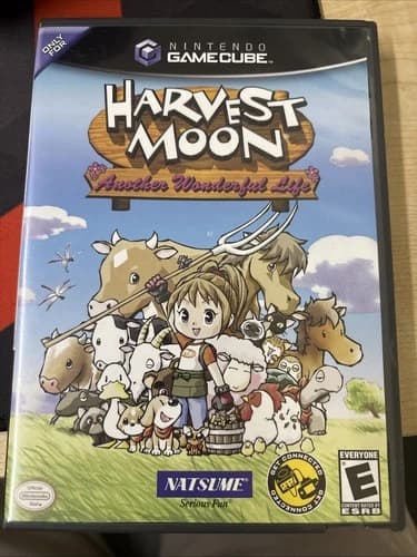 Harvest Moon: Another Wonderful Life (Nintendo GameCube, 2005) GREAT CONDITION!