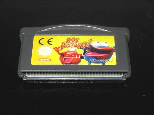 HOT POTATO! GAME USED GAMEBOY ADVANCE SP EUROPEAN EDITION CARTRIDGE ONLY 29431