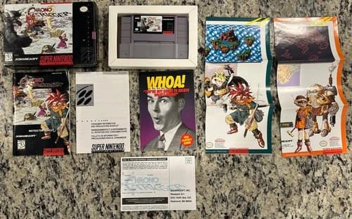 Chrono Trigger (Super Nintendo Entertainment System, 1995) - CIB w/ Reg Card