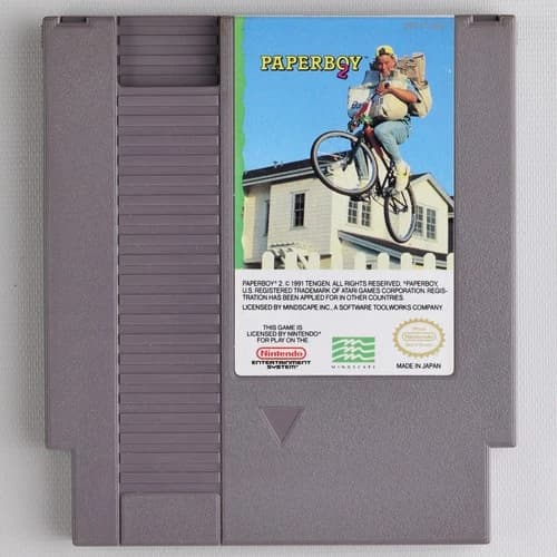 Paperboy 2 NES Nintendo Game - Authentic/Cleaned/Tested MINDSCAPE