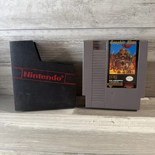 Genghis Khan (Nintendo Entertainment System, 1990) Cartridge Only TESTED