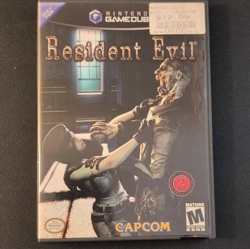 Nintendo GameCube Resident Evil Complete 2 Disc Edition Manual Case Capcom