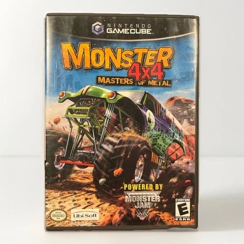 [LP] Monster 4x4 Masters of Metal - Gamecube: Working CIB w/Manual