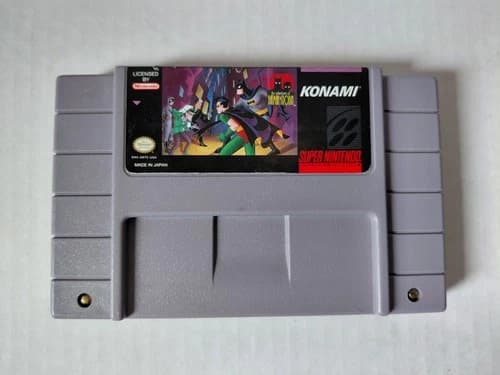 The Adventures of Batman & Robin (SNES) – Tested & Working